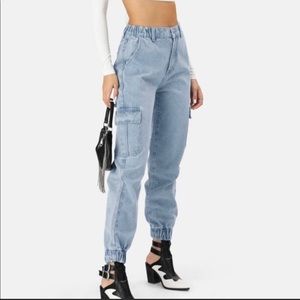 Adika Denim Cargo Jeans